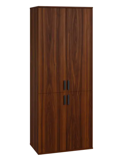 LN 5 - 74D kancelářská skříň, 4-dveřová, 1822x720x400, ořech královský